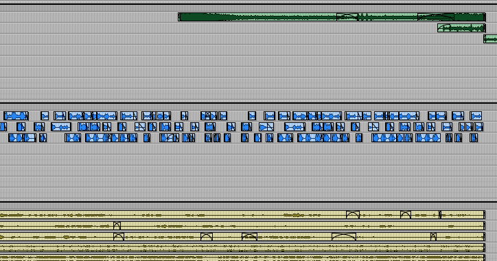 Color-coded tracks in Pro Tools