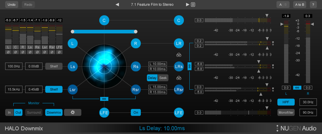 NUGEN Audio Halo Downmix