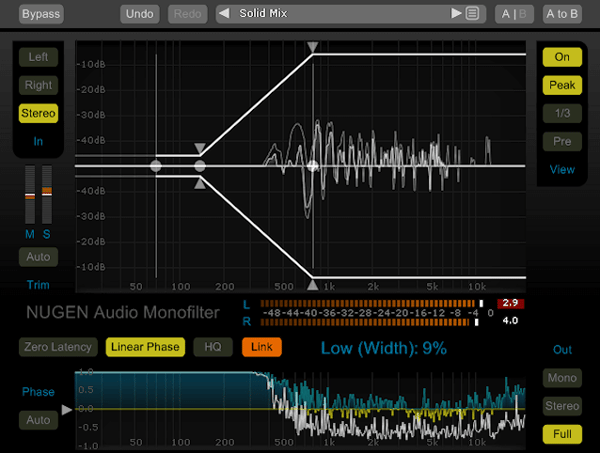 NUGEN Audio Monofilter