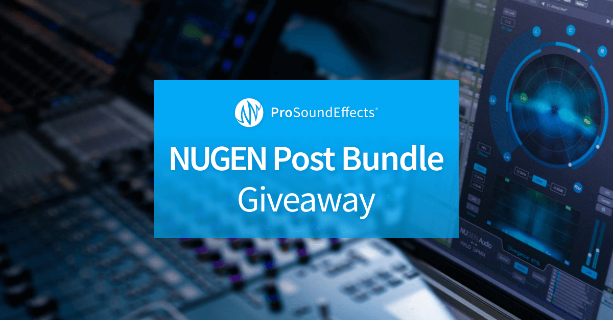 NUGEN Post Bundle Giveaway