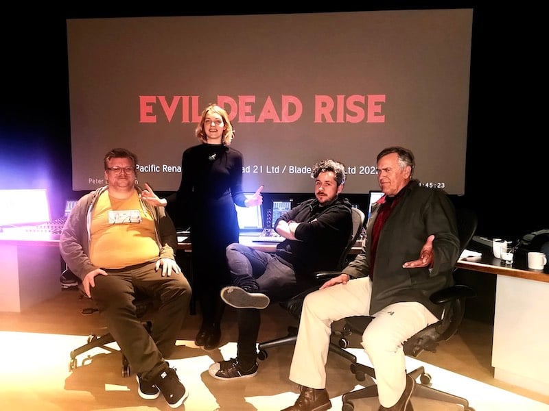 Horrific Sounds Echo from the 'Evil Dead Rise' Editing Bay! [Listen] -  Bloody Disgusting