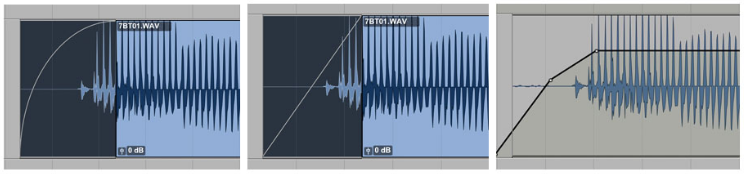 Equal gain vs equal power vs volume automation