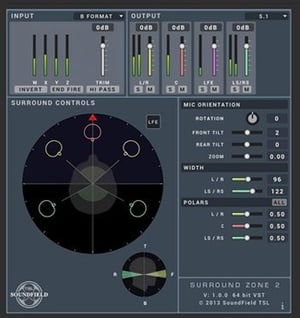 SurroundZone2 Software