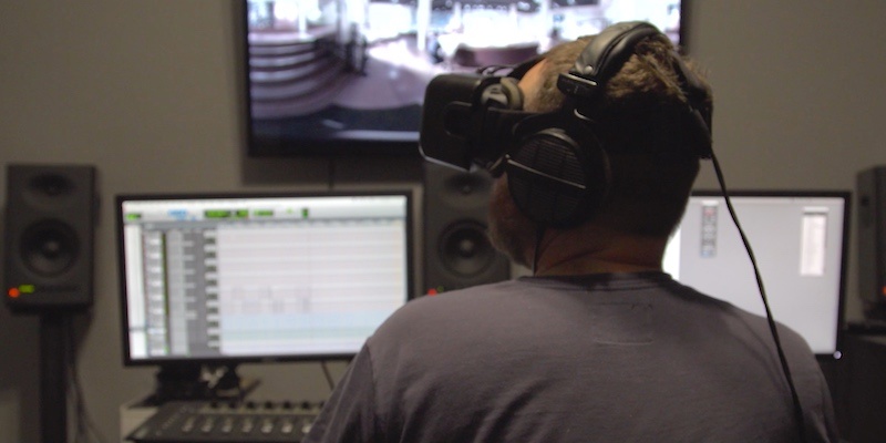 VR Audio Headset Studio