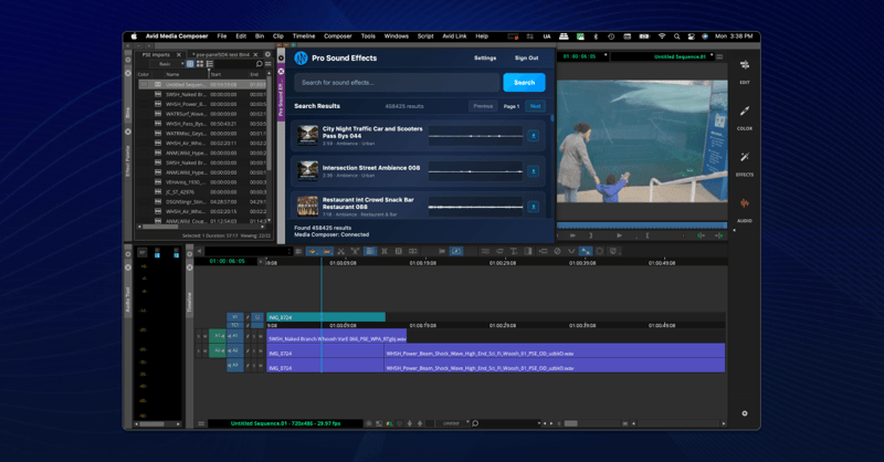 Instantly access your favorite PSE sounds&nbsp;without leaving the Media Composer interface.