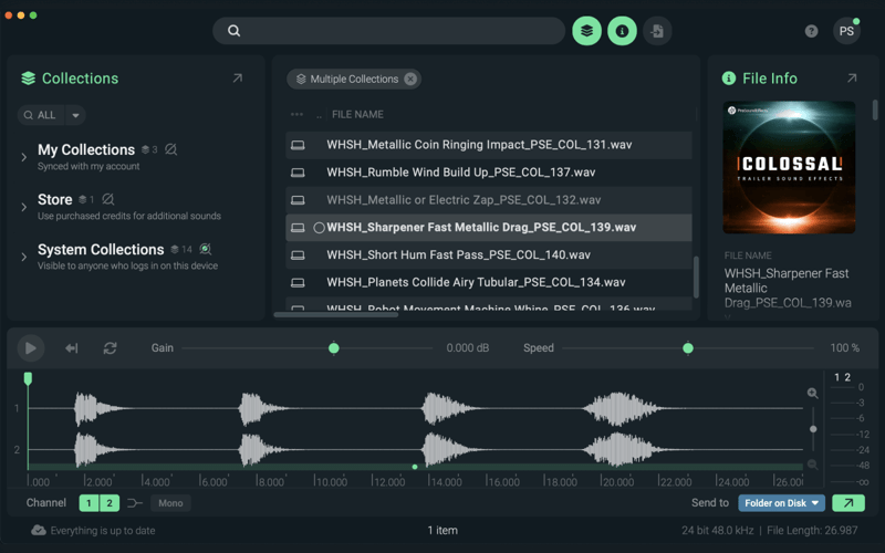 SoundQ_UI zooming image