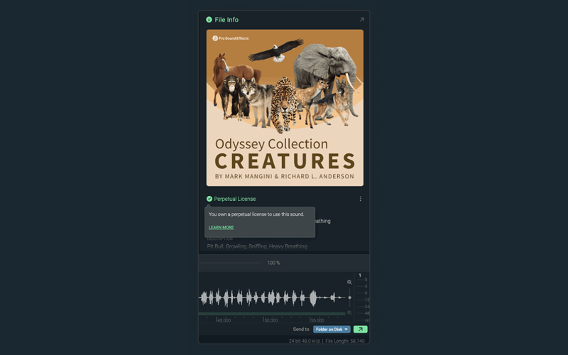 SoundQ_View license level