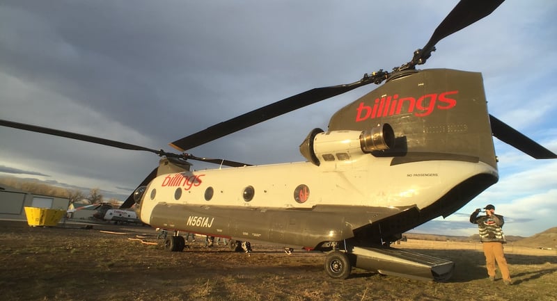 Chinook CH-47D helicopter