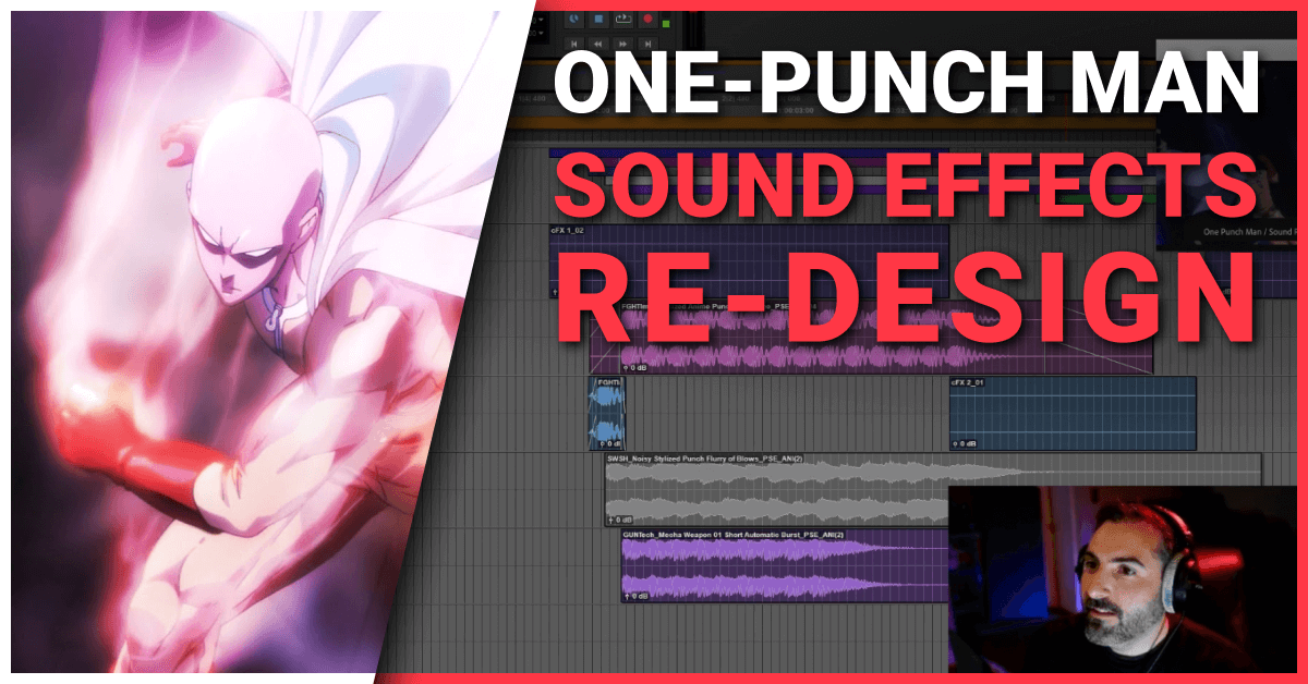 One-Punch Man Sound Effects Re-Design