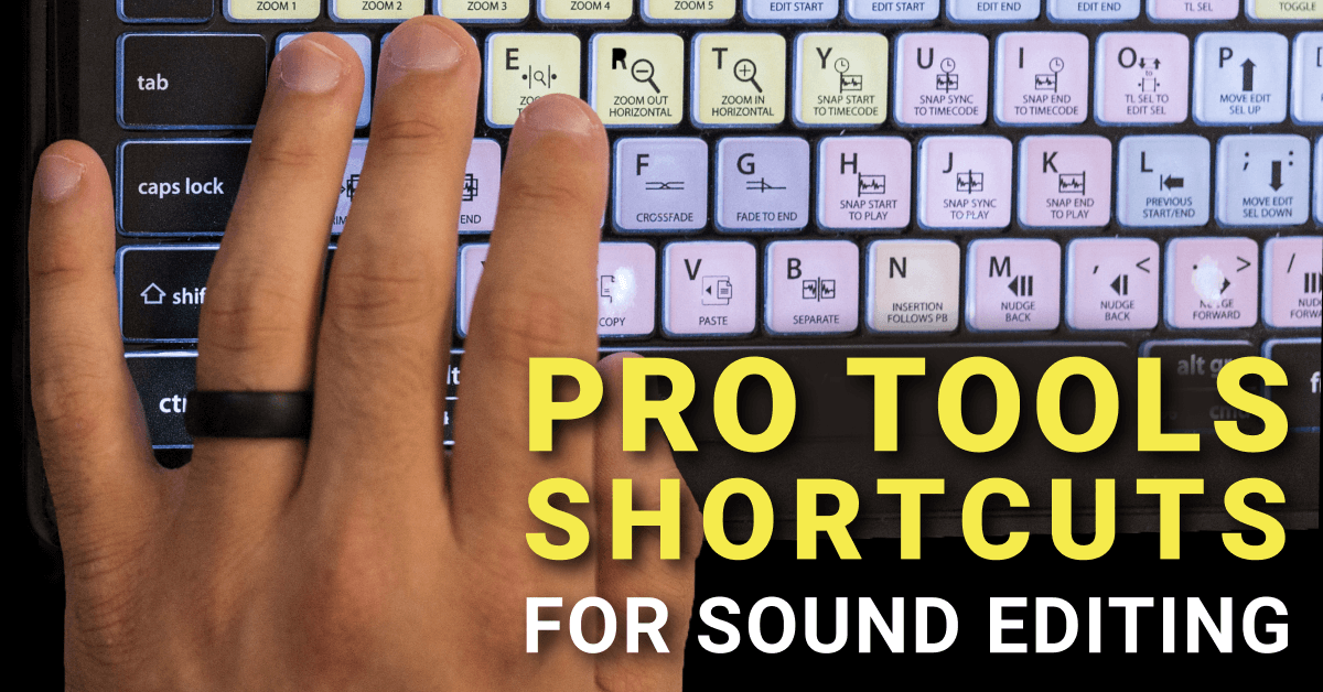 top pro tools keyboard shortcuts